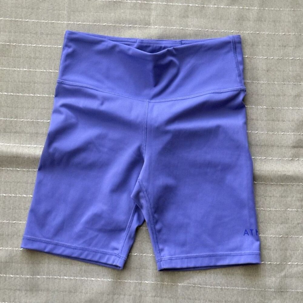 Athleta Purple Active Biker Shorts Womens Size S Great Condition